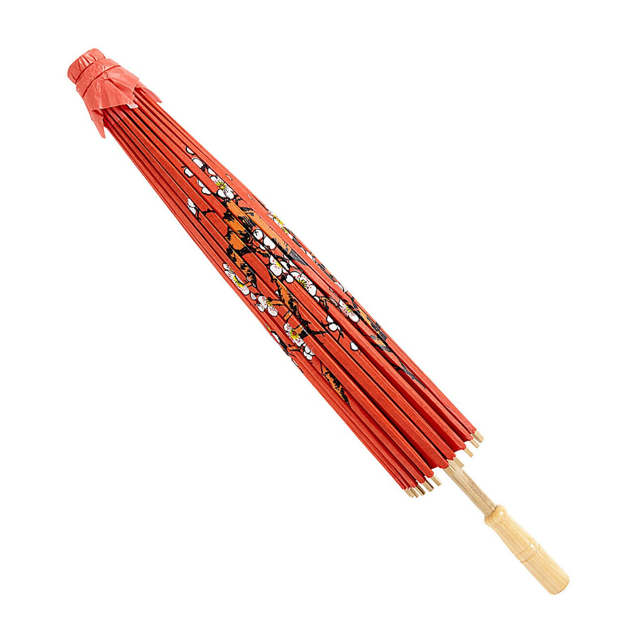 Op deze afbeelding zie je een Accessoires, van het merk Widmann. Hanjin Oosterse Paraplu Rijstpapier, Rood