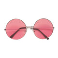 Freaky Brille, 70er Jahre Rosa Glas