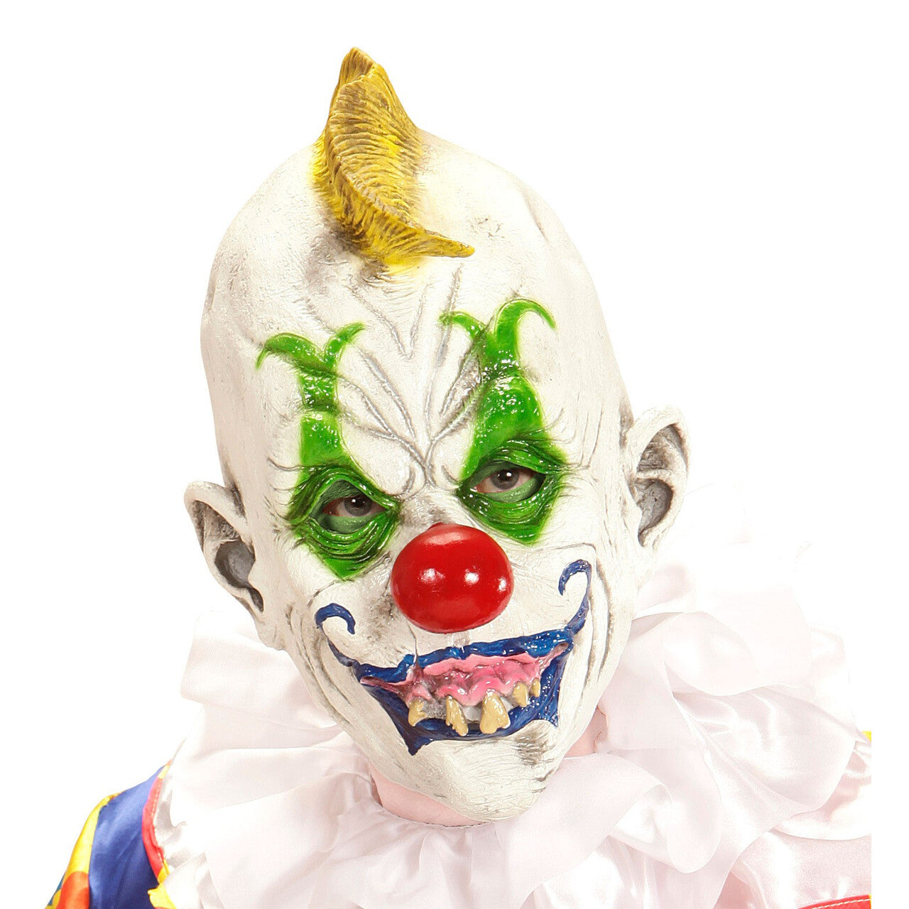 Op deze afbeelding zie je een Accessoires, van het merk Widmann. Crazy Keessie Masker Enge Gekke Clown