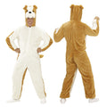 Kuschelige Bulldogge Einteiler Unisex Kostüm