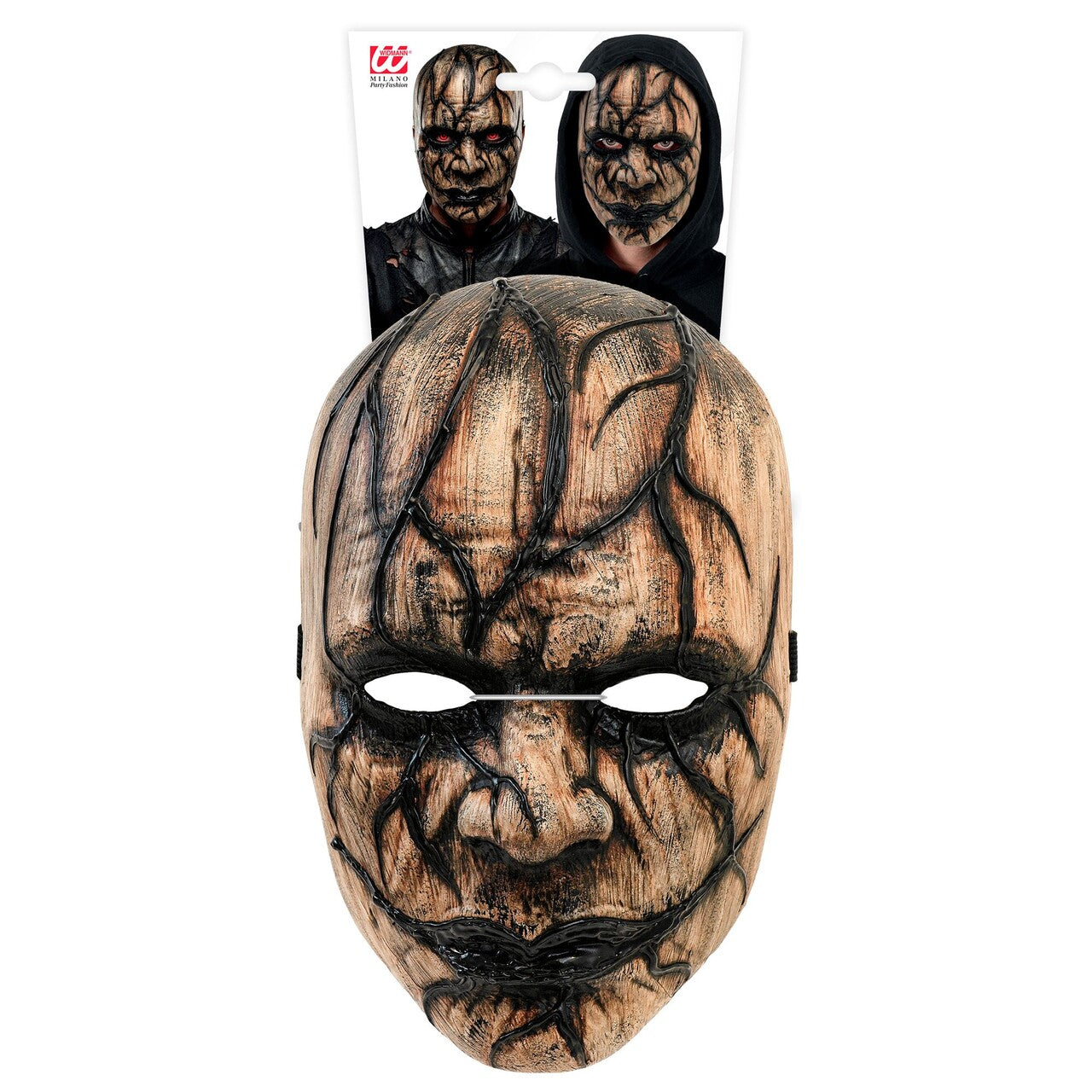 Op deze afbeelding zie je een Accessoires, van het merk Widmann. Masker Bezeten Halloween Monster