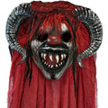 Krampachtige Krampus Masker Met Kap