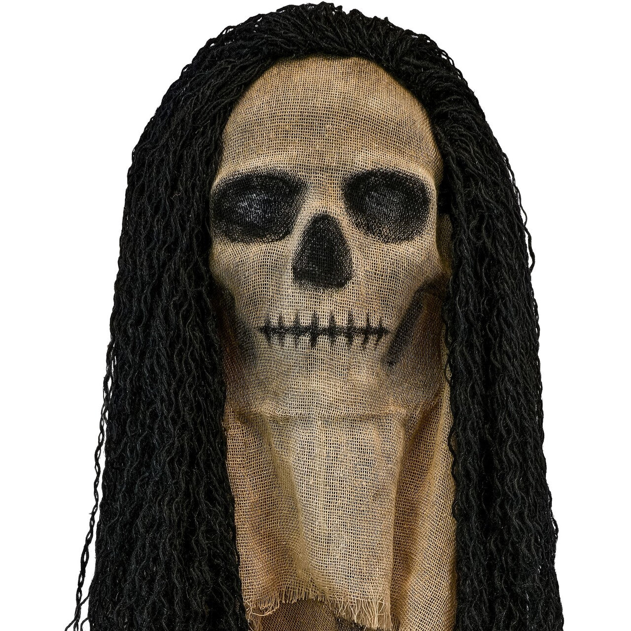 Op deze afbeelding zie je een Accessoires, van het merk Widmann. Masker Met Haar Stille Dood