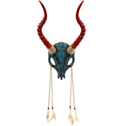 Op deze afbeelding zie je een Accessoires, van het merk Widmann. Masker Voodoo Sjamaan