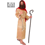 Op deze afbeelding zie je een Kostuums, van het merk Widmann. Herder Messias Man Kostuum