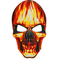 Skull On Fire Masker