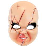 Op deze afbeelding zie je een Accessoires, van het merk Widmann. Masker Murder Doll Chuck