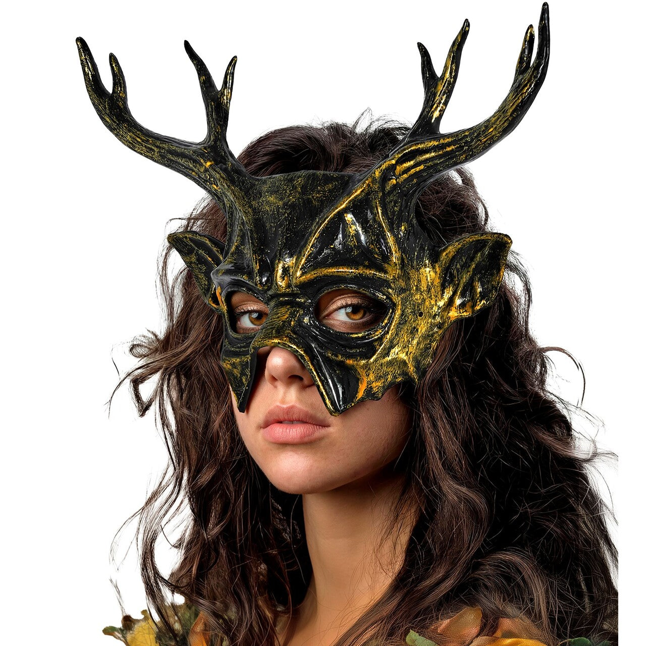 Op deze afbeelding zie je een Accessoires, van het merk Widmann. Oh Deer Skull Masker