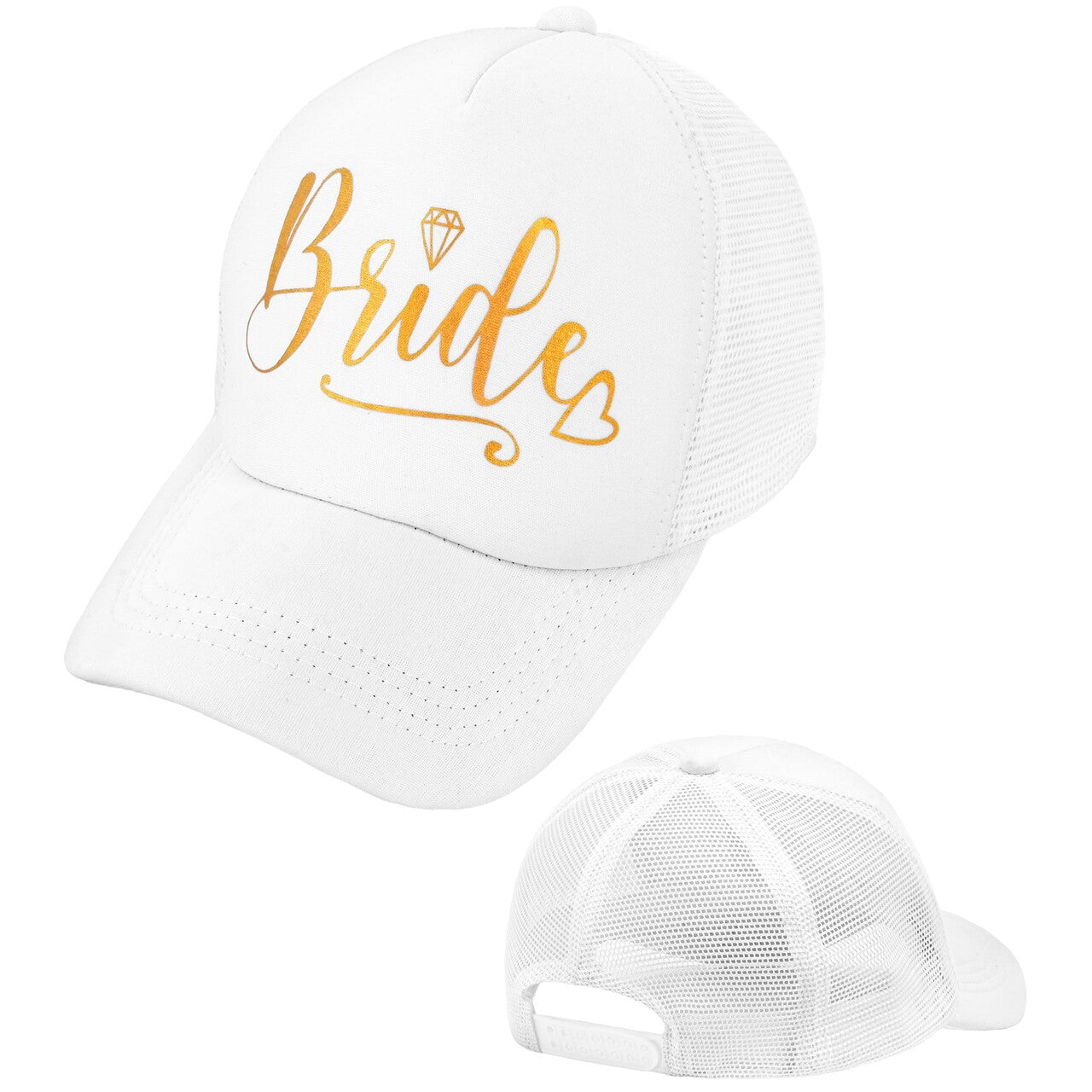 Op deze afbeelding zie je een Accessoires, van het merk Widmann. Team Bride Pet Wit