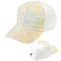 Perlmutt Strass Cap