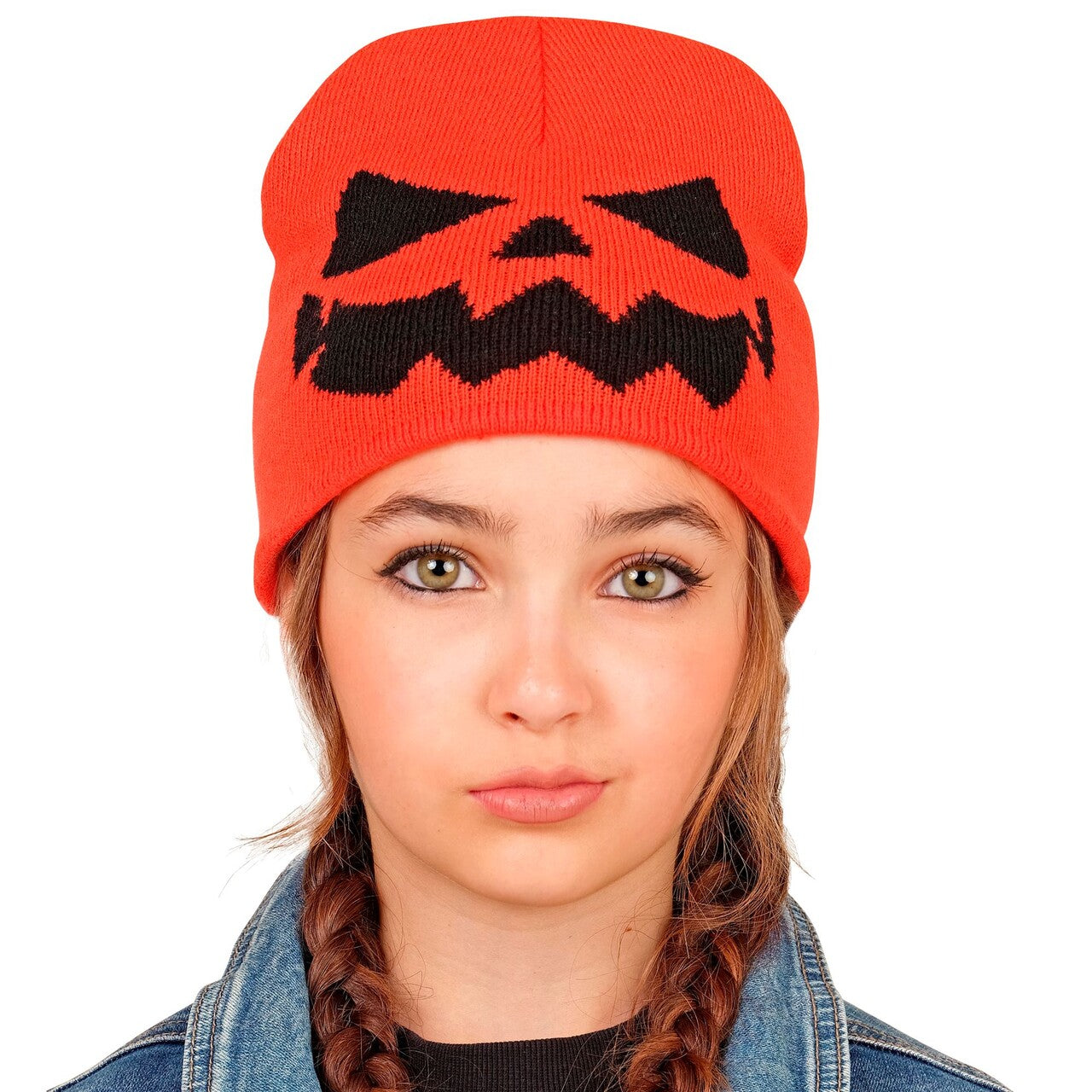 Op deze afbeelding zie je een Accessoires, van het merk Widmann. Pompoen Beanie