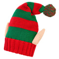 Weihnachtself Mütze