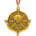 Piraten Schädel Medaillon Kette