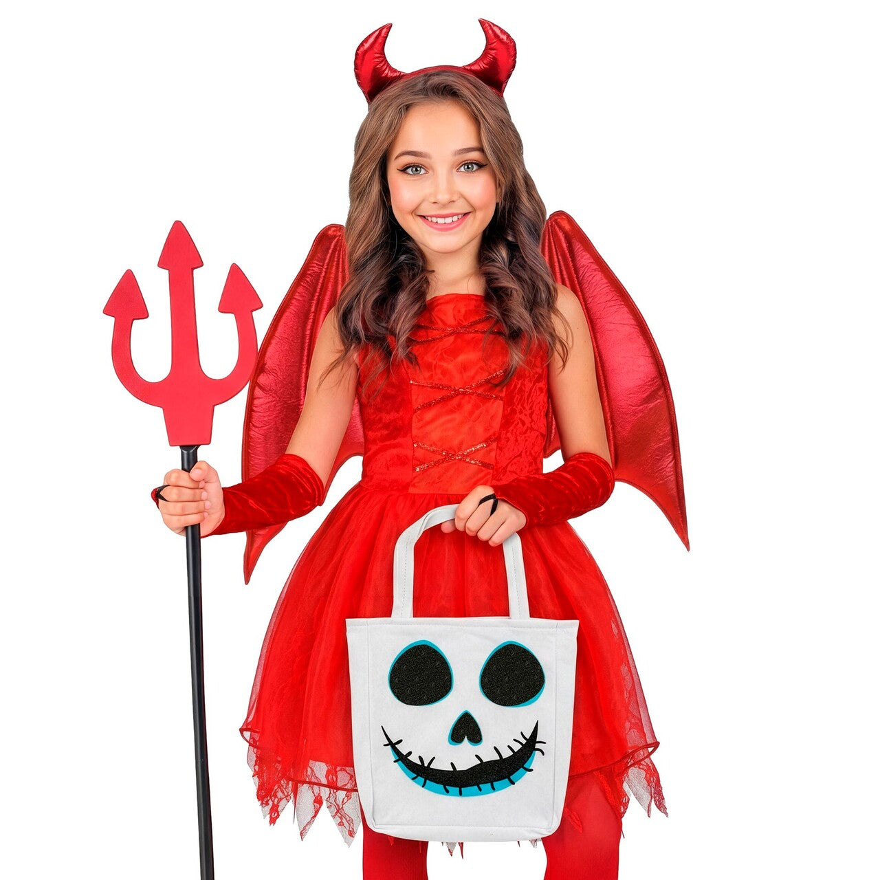 Op deze afbeelding zie je een Accessoires, van het merk Widmann. Trick Or Treat Spook Tas