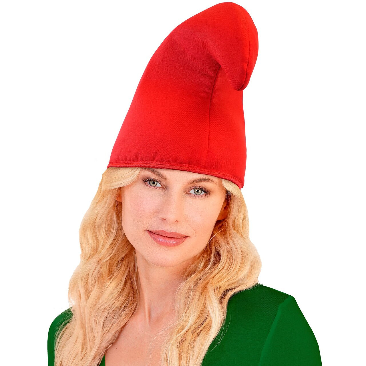 Op deze afbeelding zie je een Accessoires, van het merk Widmann. Rode Smurf Muts