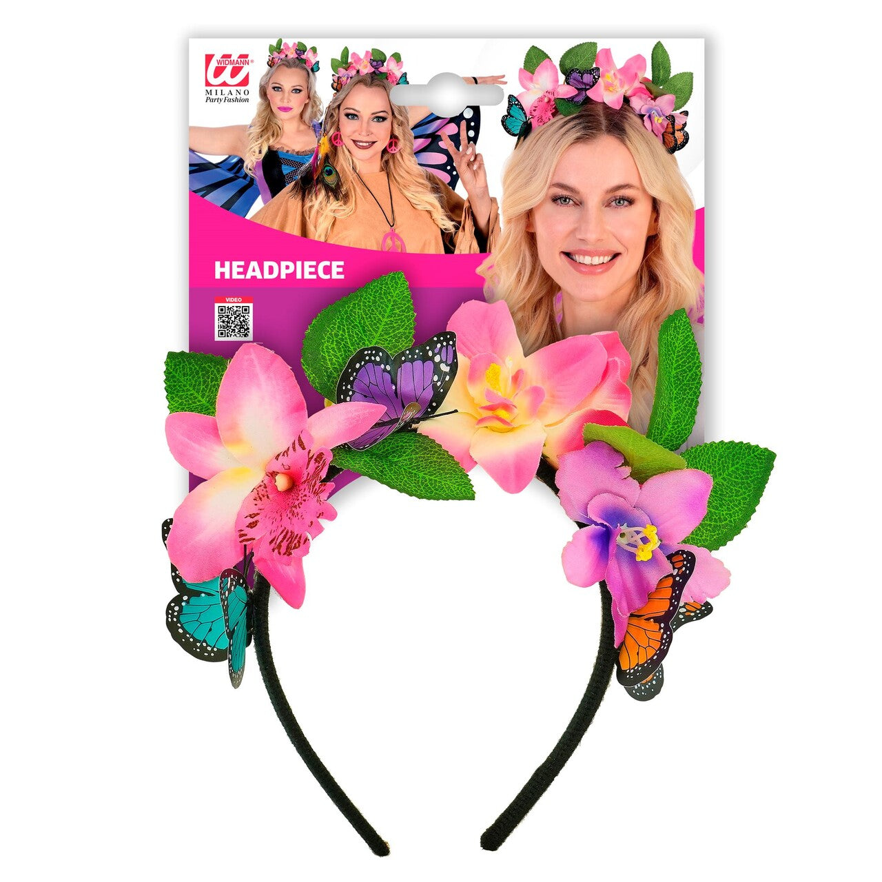 Op deze afbeelding zie je een Accessoires, van het merk Widmann. Feeën Tuin Diadeem