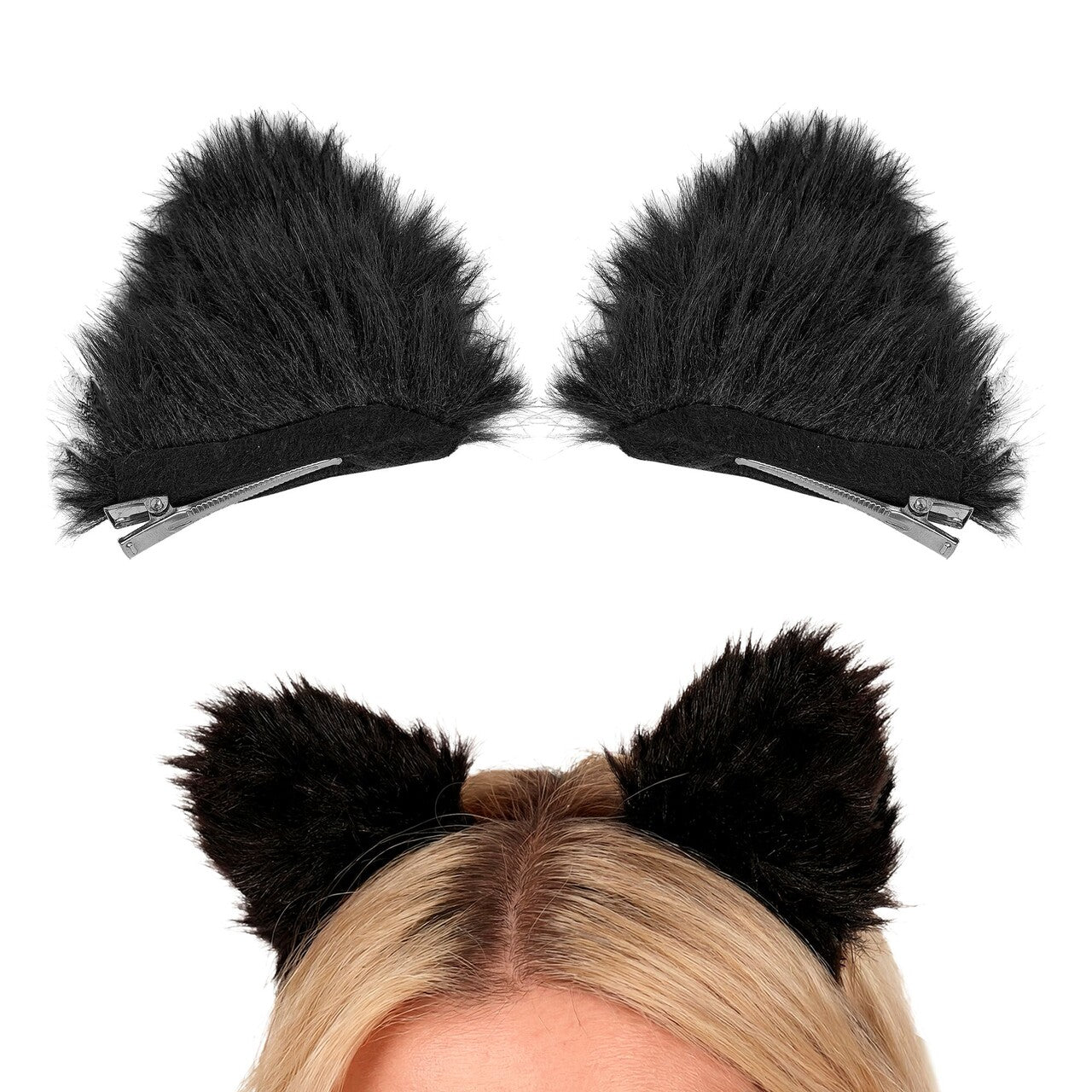 Op deze afbeelding zie je een Accessoires, van het merk Widmann. Speelse Kattenoren