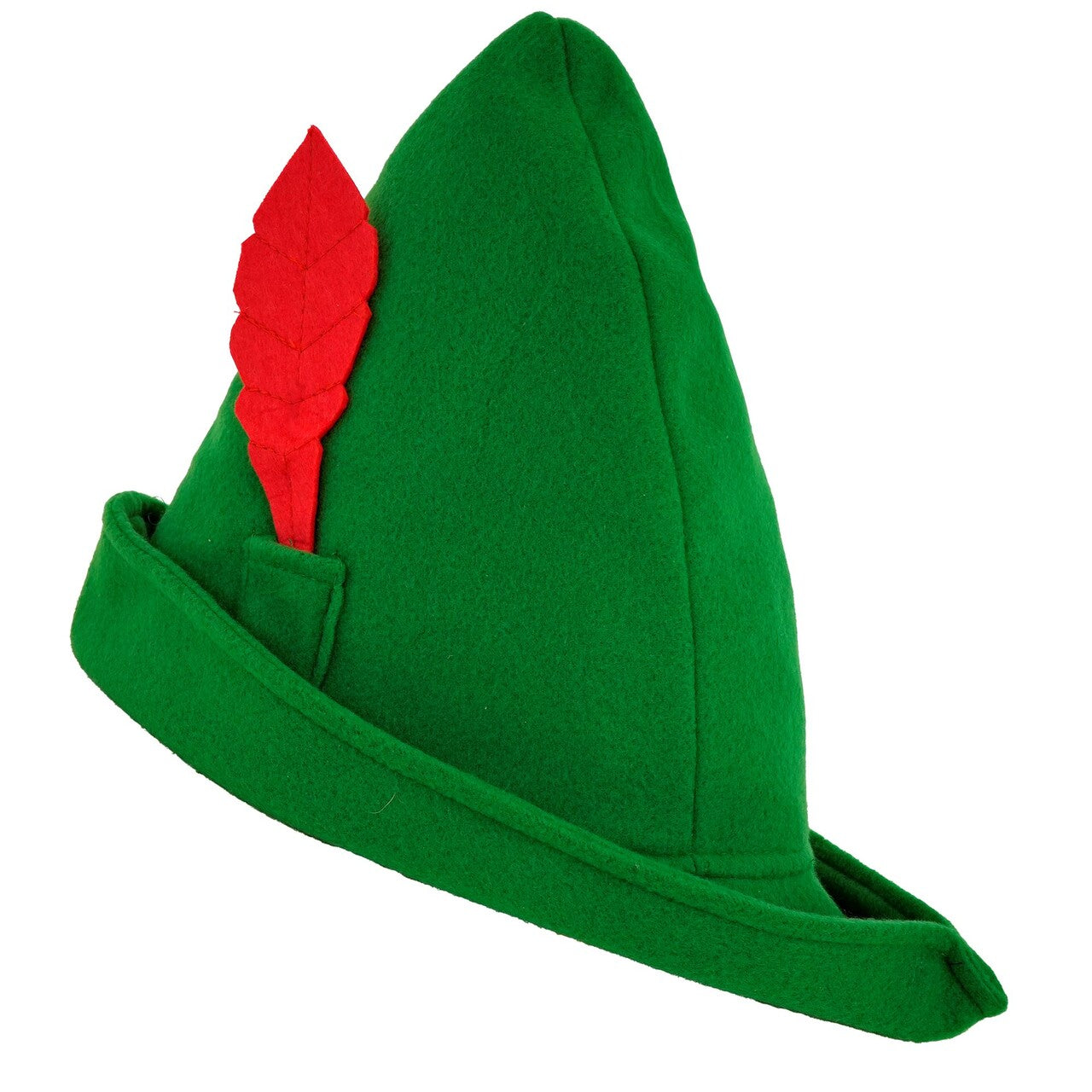 Op deze afbeelding zie je een Accessoires, van het merk Widmann. Groene Robin Hood Hoed