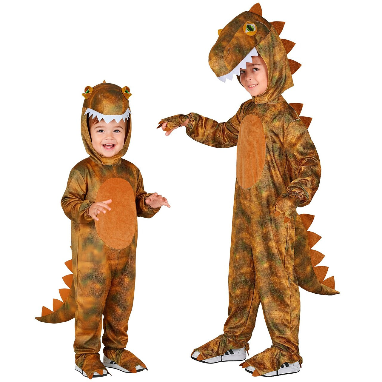 Op deze afbeelding zie je een Kostuums, van het merk Widmann. Timo T-Rex Jongen Kostuum
