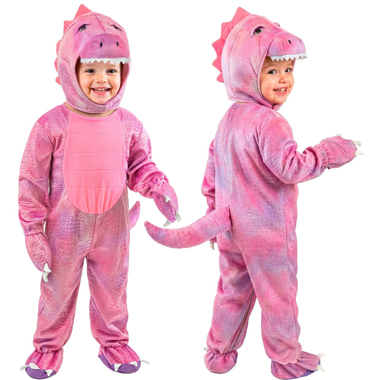 Op deze afbeelding zie je een Kostuums, van het merk Widmann. Dino Diva Meisje Kostuum