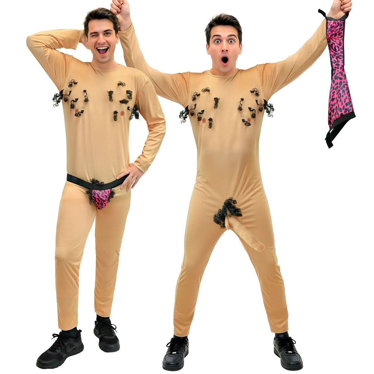 Op deze afbeelding zie je een Kostuums, van het merk Widmann. Nasty Stripper Man Kostuum