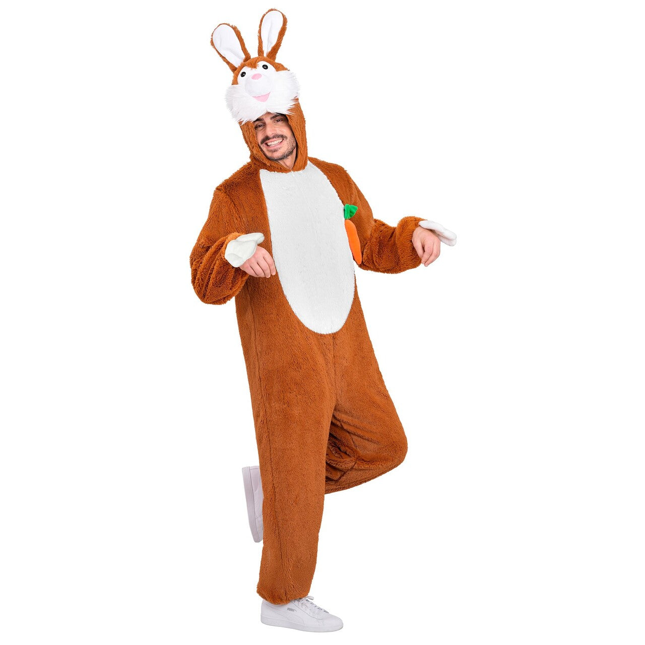 Op deze afbeelding zie je een Kostuums, van het merk Widmann. Bunny Bo Onesie Kostuum