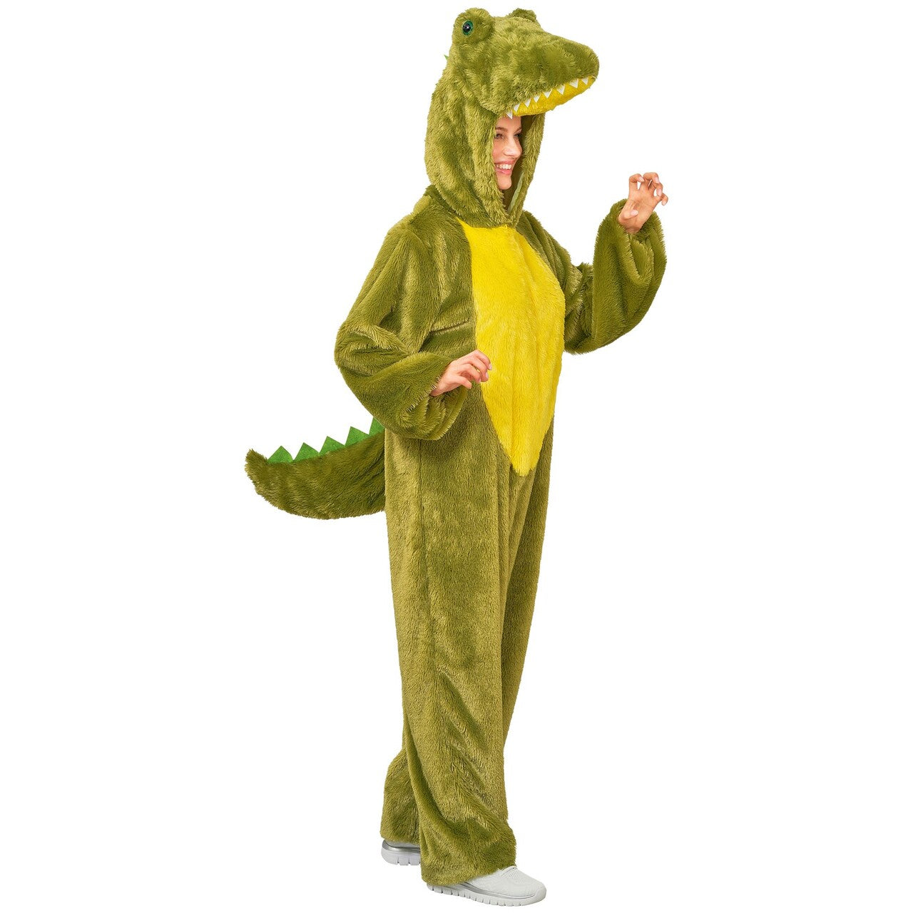 Op deze afbeelding zie je een Kostuums, van het merk Widmann. Krokodil Koos Onesie Kostuum
