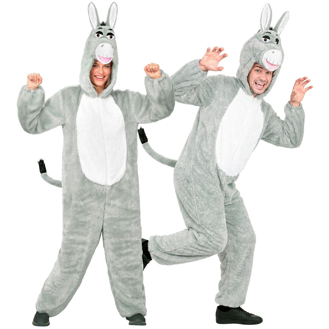 Op deze afbeelding zie je een Kostuums, van het merk Widmann. Ezel Eddy Onesie Kostuum