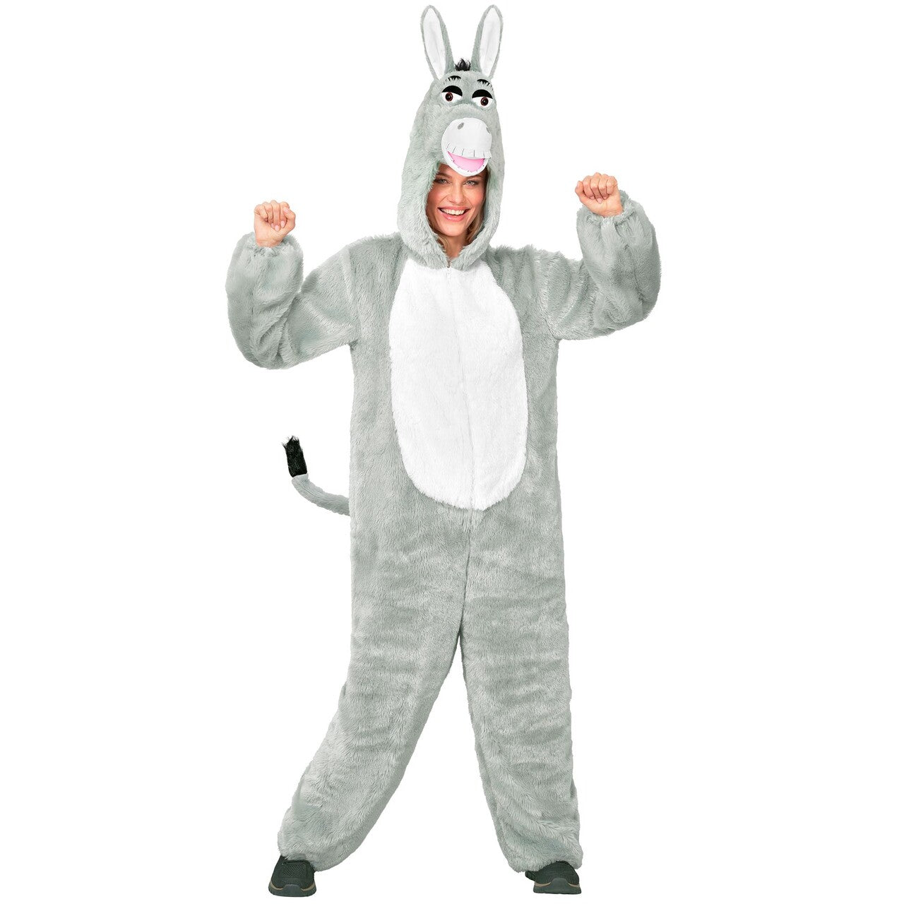 Op deze afbeelding zie je een Kostuums, van het merk Widmann. Ezel Eddy Onesie Kostuum