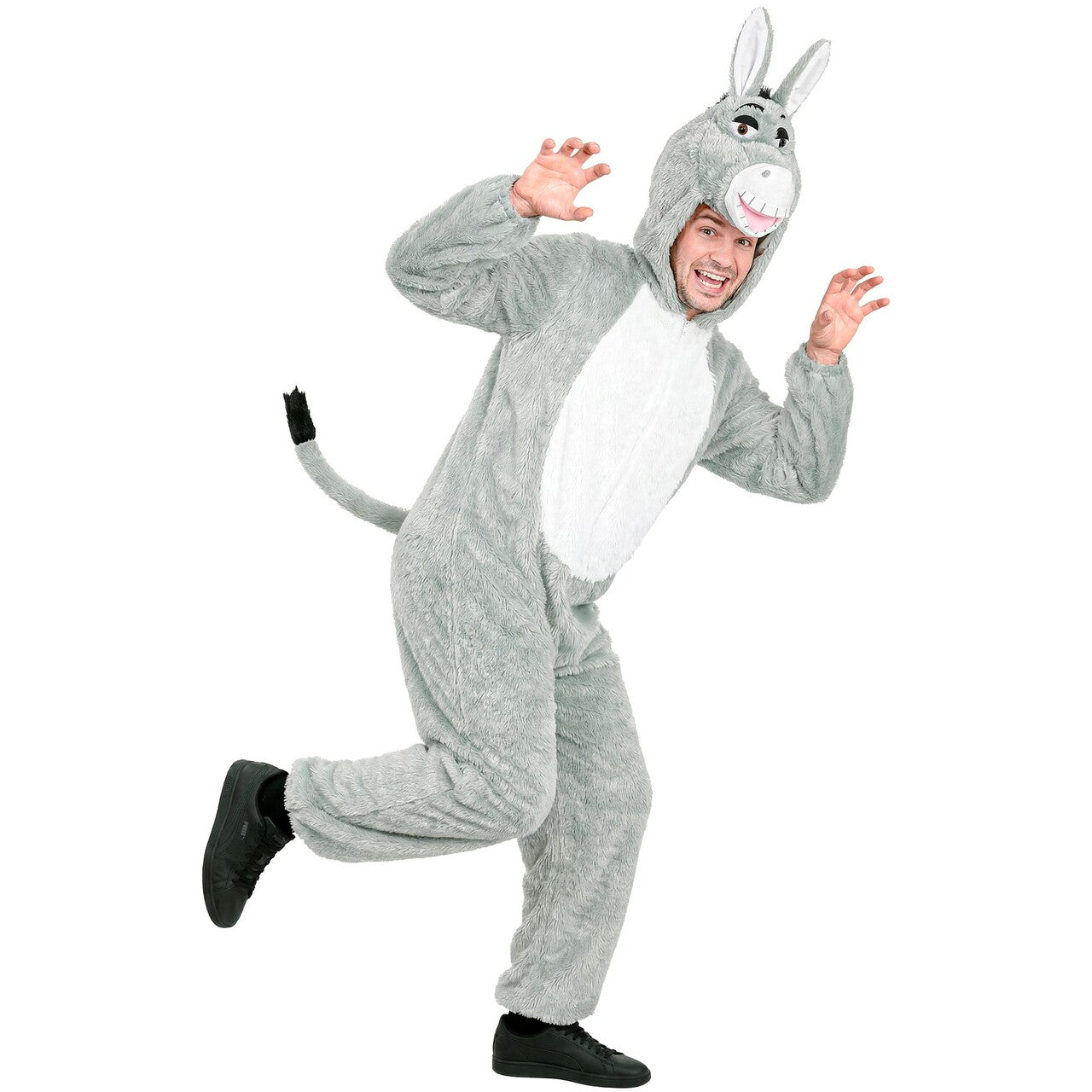 Op deze afbeelding zie je een Kostuums, van het merk Widmann. Ezel Eddy Onesie Kostuum