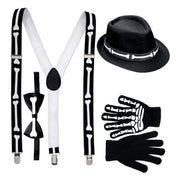 Op deze afbeelding zie je een Accessoires, van het merk Widmann. Skelet Set Boney