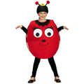 Smiley Marienkäfer Große Augen Kostüm für Kinder