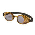 Staubschutzbrille Steampunk Bronze Smokey Eyes