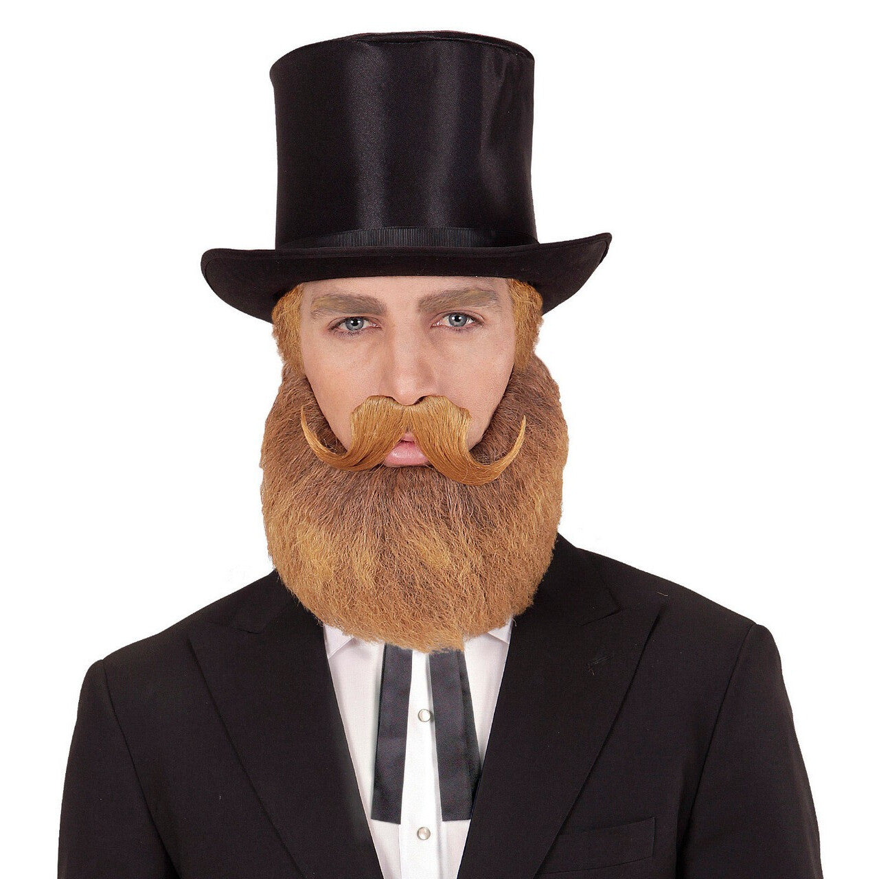 Op deze afbeelding zie je een Accessoires, van het merk Widmann. Baard En Snor Blond Wilson
