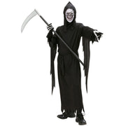 Op deze afbeelding zie je een Kostuums, van het merk Widmann. Grimreaper Donkere Tijd Jongen Kostuum
