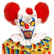 Op deze afbeelding zie je een Accessoires, van het merk Widmann. Masker Killer Clown Stefan Met Haar En Hoedje