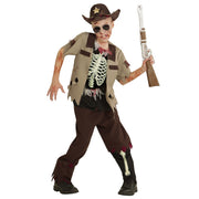 Op deze afbeelding zie je een Kostuums, van het merk Widmann. Zombie Sheriff Navajo Jongen Kostuum
