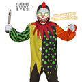 Horror Elektro-Clown Kostüm für Jungen