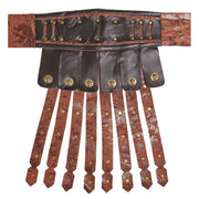 Op deze afbeelding zie je een Accessoires, van het merk Widmann. Lederlook Riem / Schort Romein / Griek Centurio