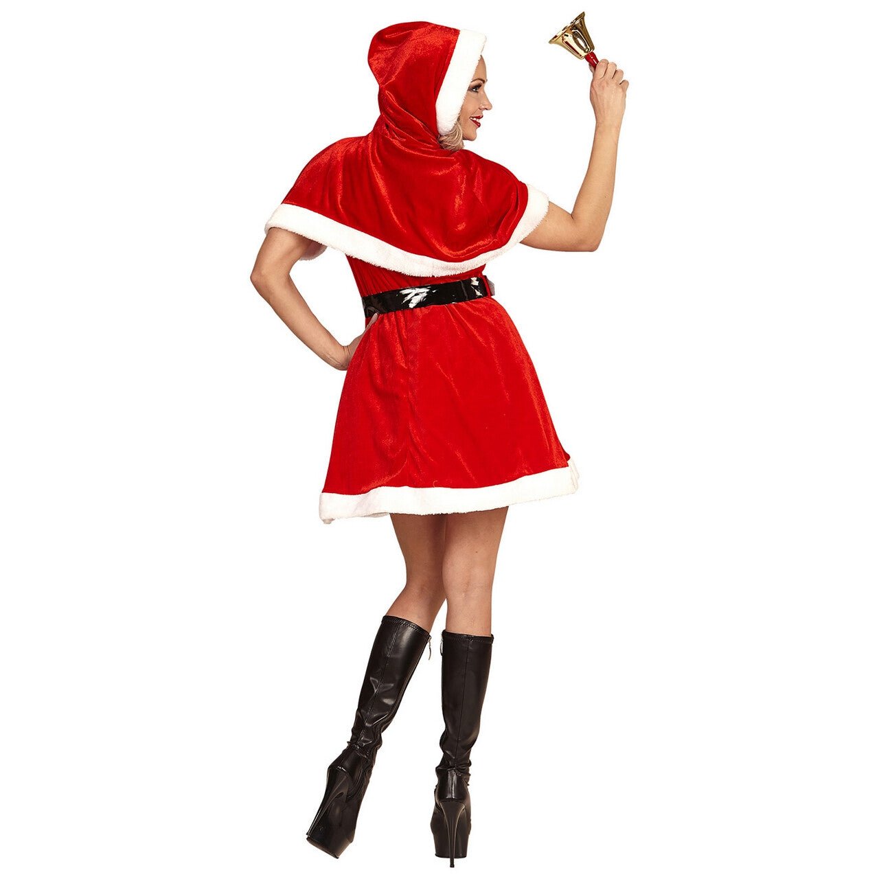 Op deze afbeelding zie je een Kostuums, van het merk Widmann. Miss Santa Evening Kerstjurkje Vrouw