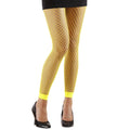 Basic Netzleggings Gelb Damen
