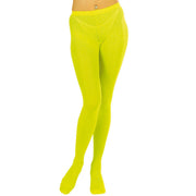 Op deze afbeelding zie je een Accessoires, van het merk Widmann. Flashy Panty Neon 40 Denier Geel