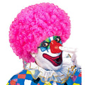 Clown Afro Perücke Pink