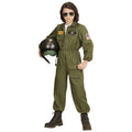 Kampfjetpilot Höhenflug Kostüm für Jungen