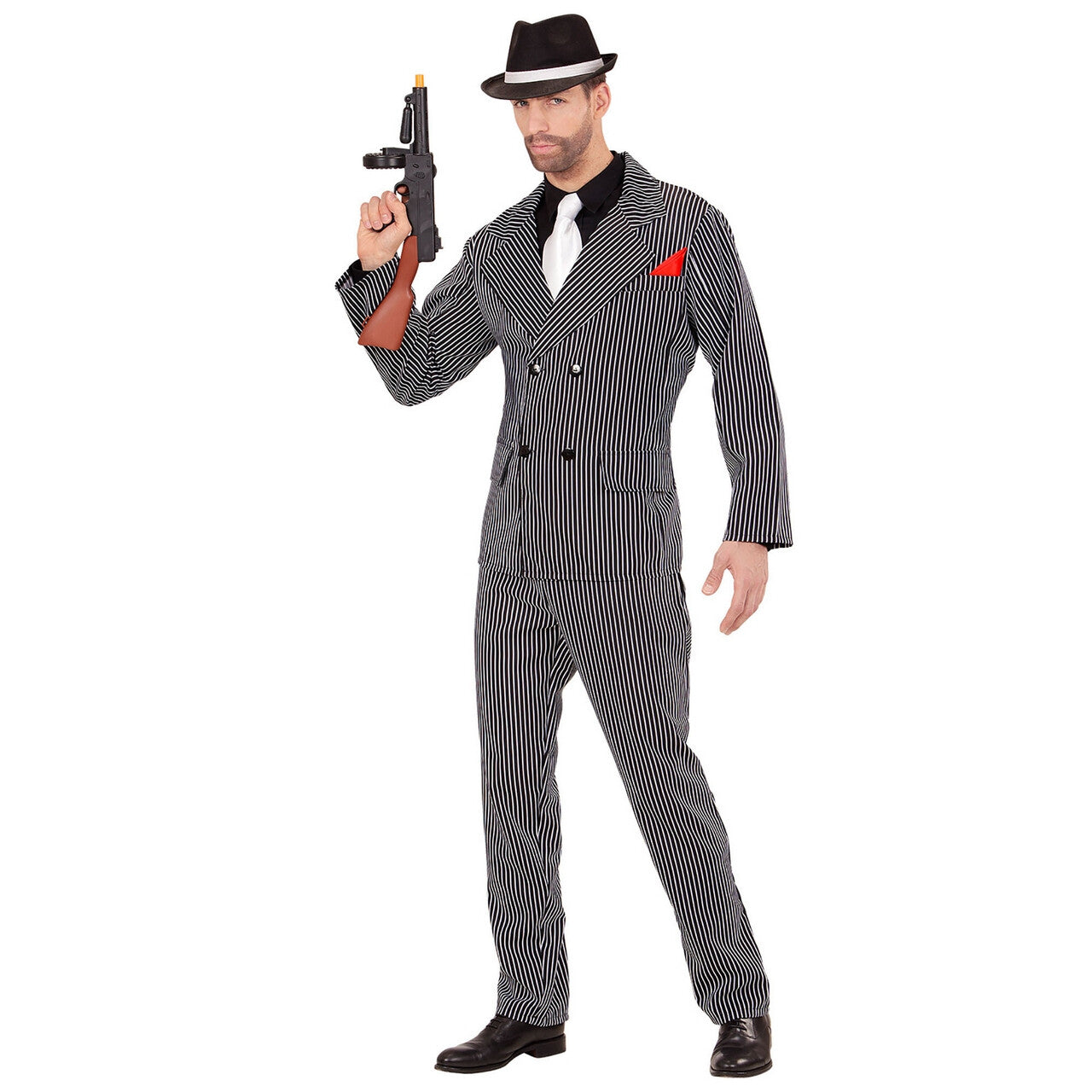 Op deze afbeelding zie je een Kostuums, van het merk Widmann. Godfather Van De Drooglegging Man Kostuum