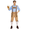 Bayerische Lederhose Hellbeige Herren