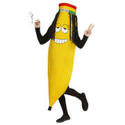 Op deze afbeelding zie je een Kostuums, van het merk Widmann. Rastafari Banaan Bob Banaanley Man Kostuum