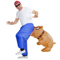 Bil Bulldog Aufblasbar Herrenkostüm