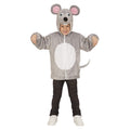 Hoodie 98 Zentimeter Graue Maus für Kinder