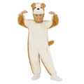 Overall Mit Kapuze Und Maske 98 Zentimeter, Tapferer Hund Kostüm für Kinder